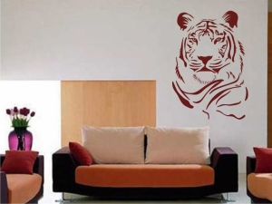 стикер за стена тигър
