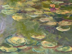 Водни лилии, импресия на Клод Моне - репродукция