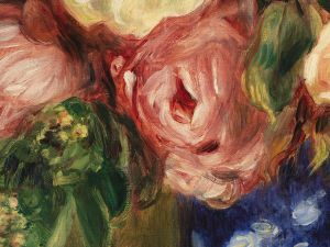 Букет от рози, импресия на Пиер-Огюст Реноар - репродукция