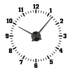 Часовник Стикер - Стандарт