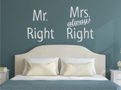 Mr. & Mrs. Right