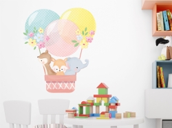 Детски стикер Животни в балон