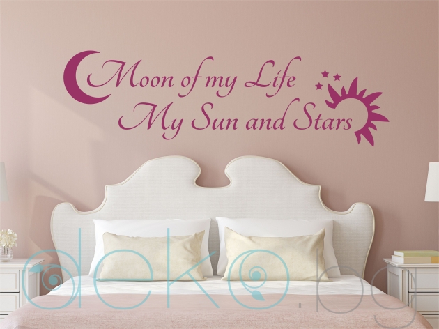Декоративен стикер Moon of my life My Sum and Stras