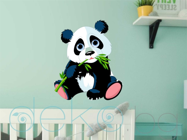 Стикер за стена Панда