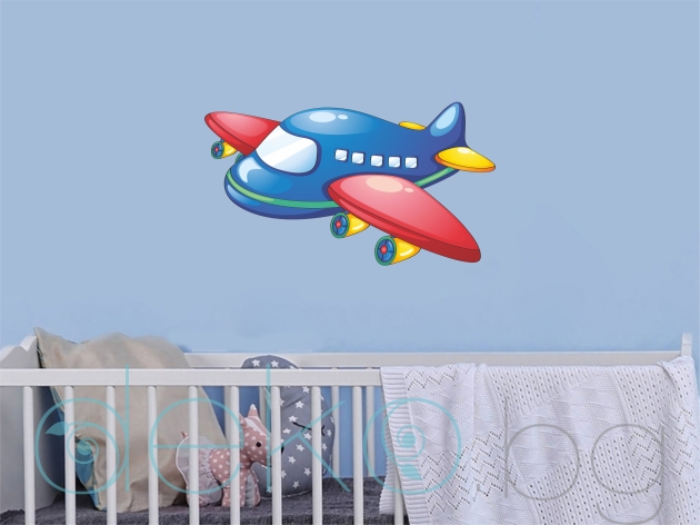 Детски стикер Самолетче