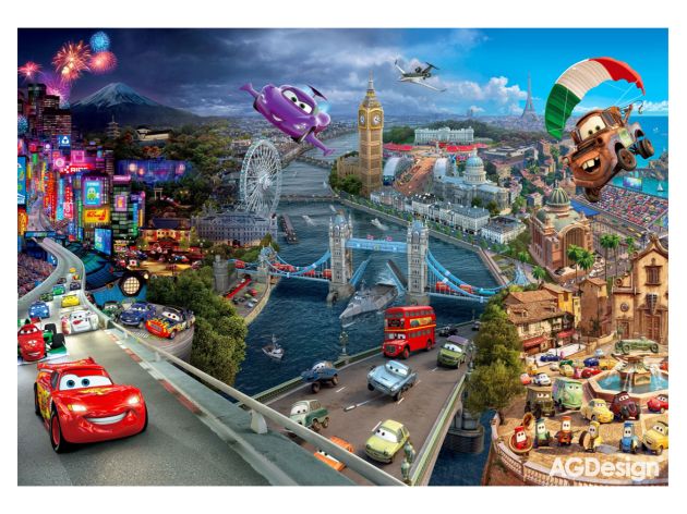 Детски фототапет Disney Колите 2 - 360х254см