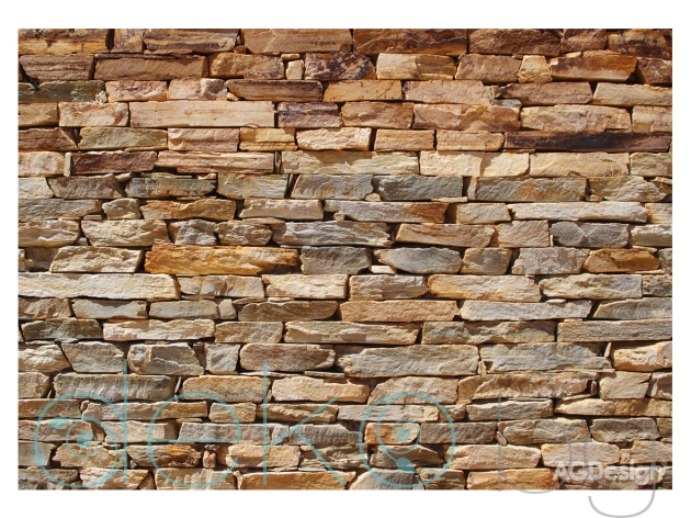 Фототапет Каменна стена - 360x254см