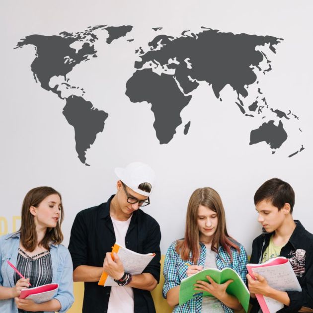 Карта на света