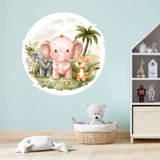 стикер за стена с животни