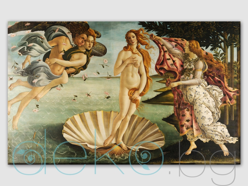 Картина Раждането на Венера, Сандро Ботичели