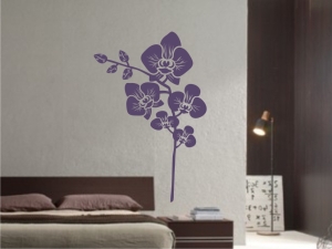стикер за стена орхидея
