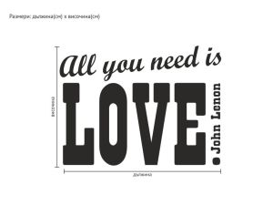 All you need is LOVE