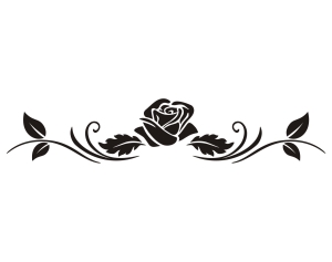 Флорална композиция с роза 