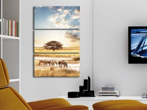 Картина Африка - зебри