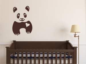 стикер за стена панда