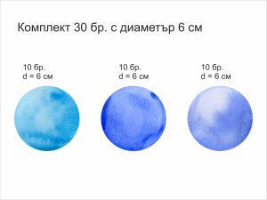 Декоративен стикер за стена Точки