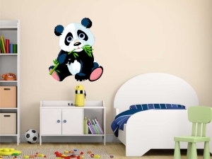 Детски стикер за стена Панда
