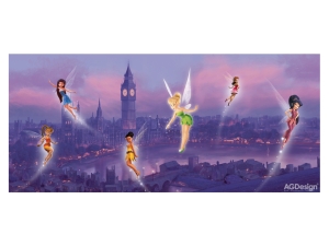 Детски фототапет Disney Феи в Лондон - 202х90см
