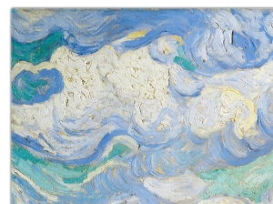 Житно поле с кипариси, Винсент ван Гог - репродукция