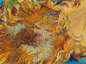 Картина Два отрязани слънчогледа, Винсент ван Гог - репродукция