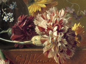 Картина Натюрморт с цветя, Георгиус Якобус Йоханес ван Ос - репродукция