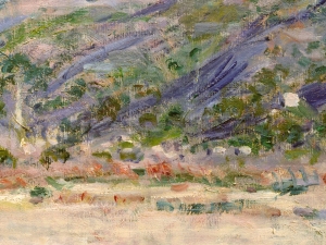 Долината на Нервия, импресия на Клод Моне - репродукция