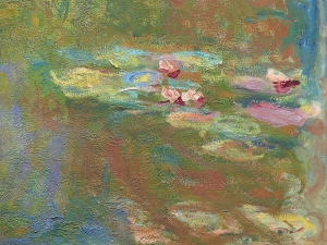 Езеро с водни лилии, импресия на Клод Моне - репродукция