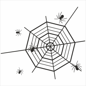 Паяжина с паяци