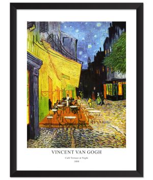 Принт Кафе тераса през нощта, Винсент ван Гог - репродукция
