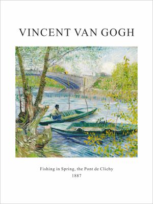 Риболов през пролетта, Винсент ван Гог - репродукция