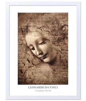 Принт La Scapigliata, Леонардо да Винчи - репродукция