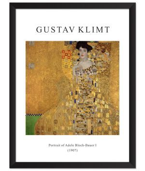 Принт Портрет на Адел Блох-Бауер I, Густав Климт - репродукция