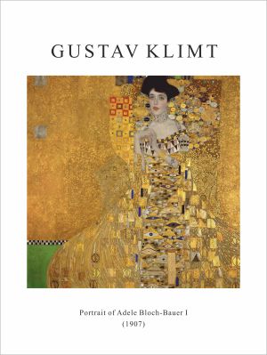 Принт Портрет на Адел Блох-Бауер I, Густав Климт - репродукция