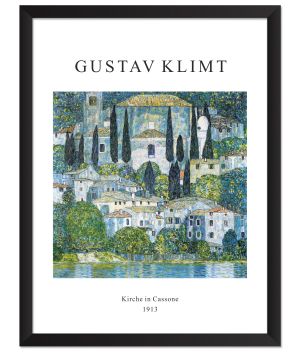 Принт Църква в Касон, Густав Климт - репродукция