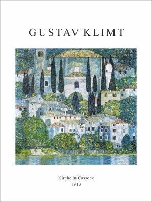 Принт Църква в Касон, Густав Климт - репродукция