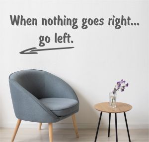 When nothing goes right...