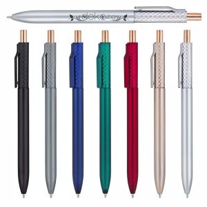 Метализирани пластмасови химикалки с печат на вашето лого или текст 