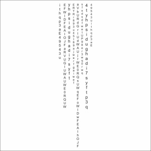 Банер Matrix - атрактивен стикер за стена